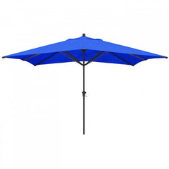 California Umbrella Tahoe Series Large 11 ft Rectangle Patio Umbrella - Residential Grade with Crank Lift GS1188