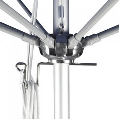California Umbrella Venture Series 11FT Commercial Patio Umbrella: Aluminum Construction With Pulley Lift and Fiberglass Ribs ALTO118