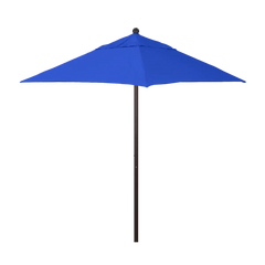 California Umbrella Venture Series 6 FT Square Commercial Patio Umbrella Quality Aluminum Construction With Push Lift and Fiberglass Ribs ALTO604