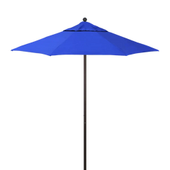 California Umbrella Venture Series 7.5 FT Commercial Patio Umbrella: Robust Aluminum Frame With Push Lift and Fiberglass Ribs ALTO758