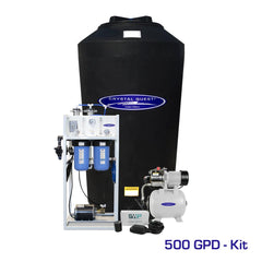 Crystal Quest Commercial Mid-Flow Reverse Osmosis System 500-7000 GPD CQE-CO-02024C