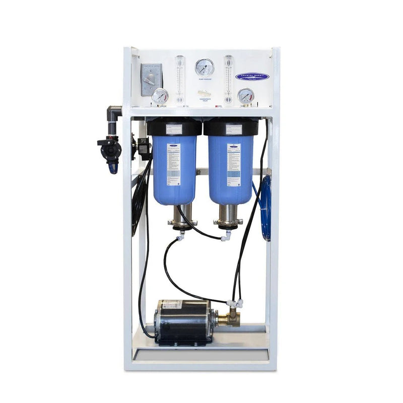 Crystal Quest Commercial Mid-Flow Reverse Osmosis System 500-7000 GPD CQE-CO-02024C