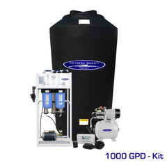 Crystal Quest Commercial Mid-Flow Reverse Osmosis System 500-7000 GPD CQE-CO-02024C
