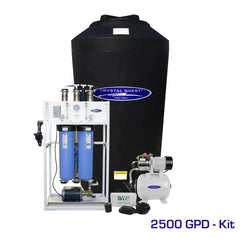 Crystal Quest Commercial Mid-Flow Reverse Osmosis System 500-7000 GPD CQE-CO-02024C