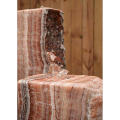 EasyPro Cortez Fountain Column Kit - 18", 24" and 30" w/ 48" basin, 1000gph pump, plumbing and light rings HDS325KL