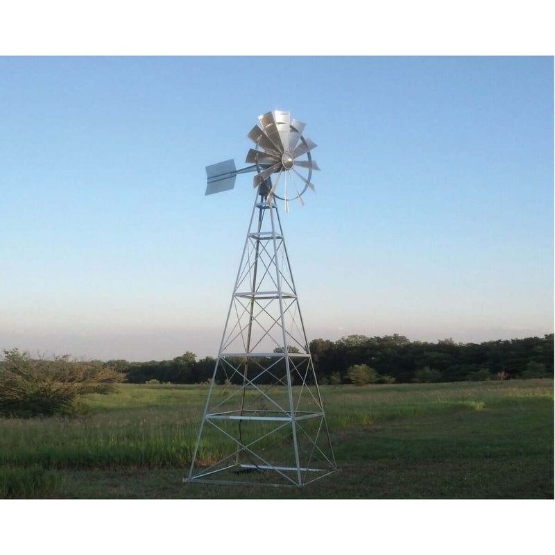 EasyPro Four Legged Becker Windmill with 50' poly BWM12W