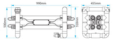 Evolution Aqua Evo 220W Commercial UV Sterilizer UVMCOM220 Filtration System