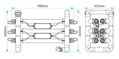 Evolution Aqua Evo 330W Commercial UV Sterilizer UVMCOM330 Filtration System