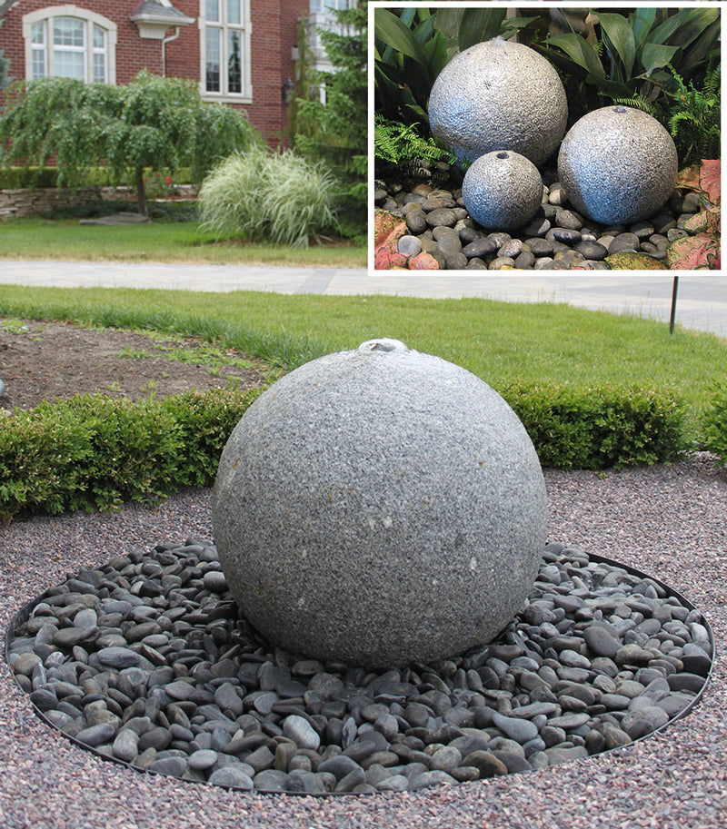 Blue Thumb Granite Sphere Fountain Kit ABGS12K