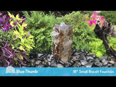 Blue Thumb Small Rustic Basalt Fountain Kit - 18" ABBC118