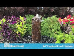 Blue Thumb Medium Rustic Basalt Fountain Kit - 24" ABBC124