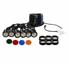 LED - 6 Light Kit (Light Kit Only) Kasco 6 LED Light Fountain Lighting Kit Water Equipment