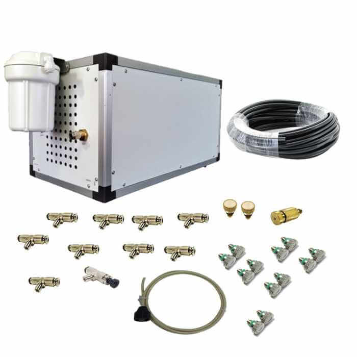 Mistcooling 1500 PSI Premium Misting System - Flexible Tubing - Free Smartphone Controller MC13040