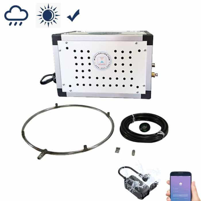 Mistcooling High-Pressure Retro Fan Mist Kit – Ultimate Cooling for Outdoor Spaces MC24070