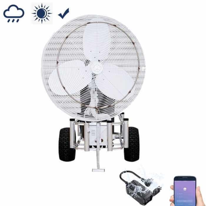 Mistcooling HydroBreeze Portable Misting Fan System MC36070