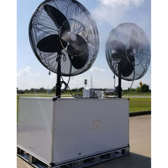 Mistcooling Industrial Portable Misting Fan System with 100 Gallon Tank MC36095