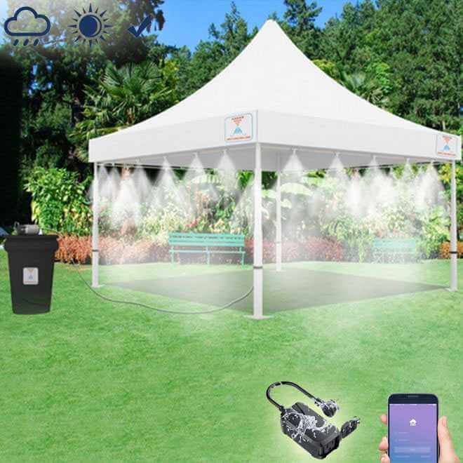 Mistcooling Tent Mister With Water Tank MC31080