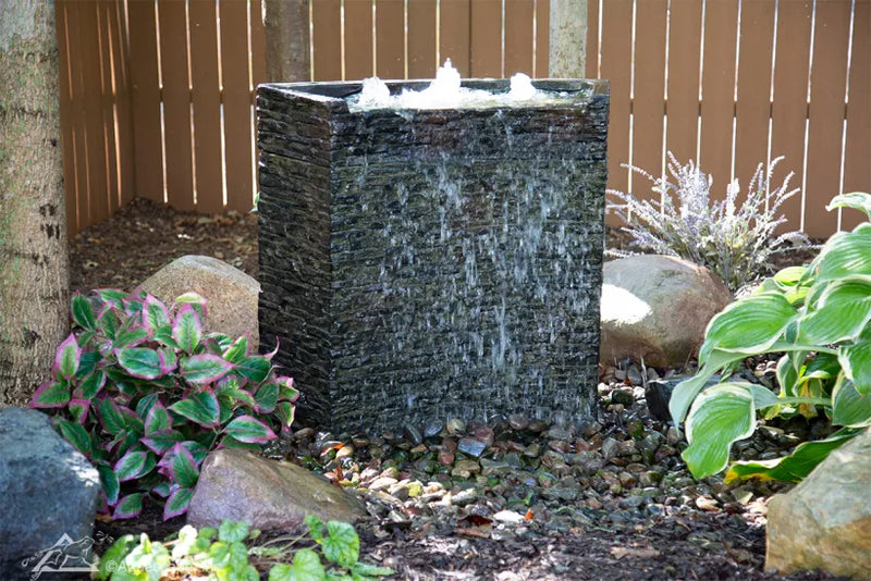 Aquascape Stacked Slate Wall Fountain Kit 32″ H (81 cm) 78269