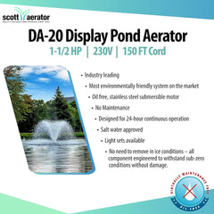 Scott Aerator DA - 20 Display Aerator 810094920883 Display Aerator